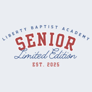 LBA Senior 2025 Shirt Design