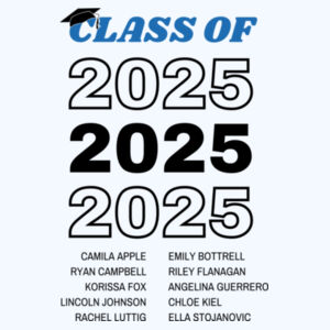 LBA Senior 2025 Hoodie - Unisex Fleece Hooded Sweatshirt Design