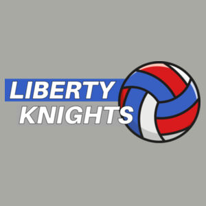 Liberty Knights Dad Volleyball - Softstyle® T-Shirt - Softstyle® T-Shirt Design