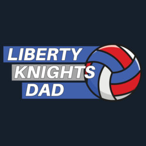 Knights Dad - Volleyball - Cotton T-Shirt Design
