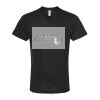 Unisex Poly-Rich V-Neck T-Shirt Thumbnail