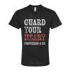 Unisex Poly-Rich V-Neck T-Shirt Thumbnail