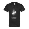 Unisex Poly-Rich V-Neck T-Shirt Thumbnail
