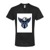 Unisex Poly-Rich V-Neck T-Shirt Thumbnail