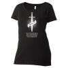 Women's Poly-Rich Scoop Neck T-Shirt Thumbnail