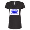 Women's Poly-Rich V-Neck T-Shirt Thumbnail