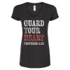 Women's Poly-Rich V-Neck T-Shirt Thumbnail