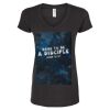 Women's Poly-Rich V-Neck T-Shirt Thumbnail